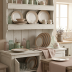 GreenGate Frühstücksteller Alice Karamell 23 cm