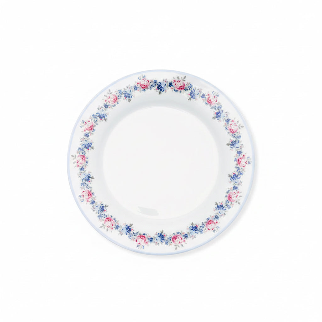 GreenGate Frühstücksteller Laura Petit Weiß/Geblümt 20,2 cm