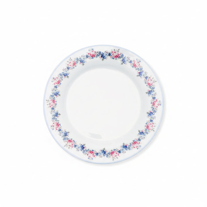 GreenGate Frühstücksteller Laura Petit Weiß/Geblümt 20,2 cm