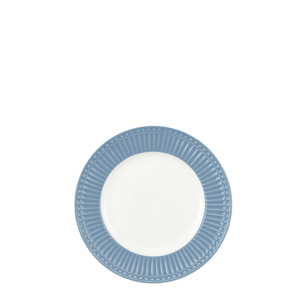 GreenGate Dessertteller Alice in Sky Blue