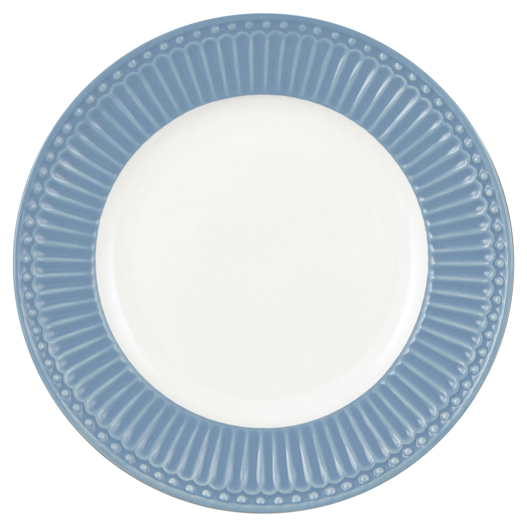 GreenGate Dessertteller Alice in Sky Blue