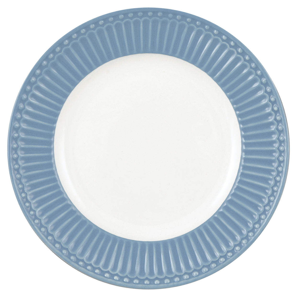 GreenGate Dessertteller Alice in Sky Blue