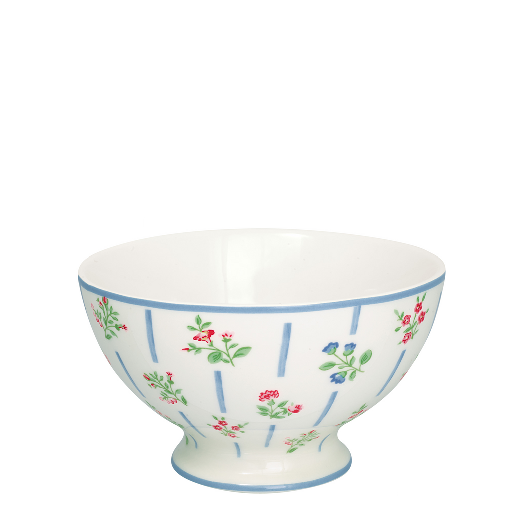 GreenGate Suppen Schale Hannah Weiß