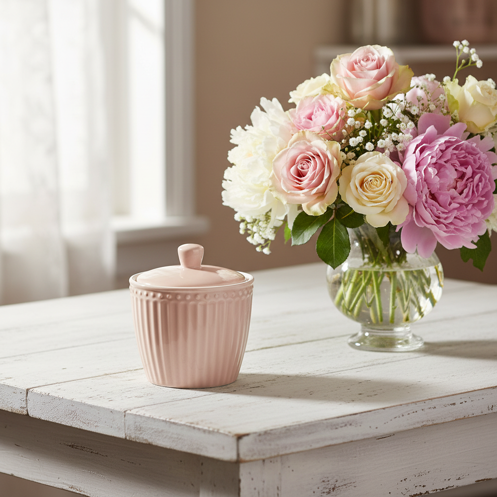 Greengate Zuckerdose Alice Karamell