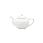 GreenGate Teekanne Alice Weiß 1 Liter aus Porzellan freigestellt