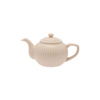 GreenGate Teekanne Alice Karamell 1 Liter aus Porzellan freigestellt