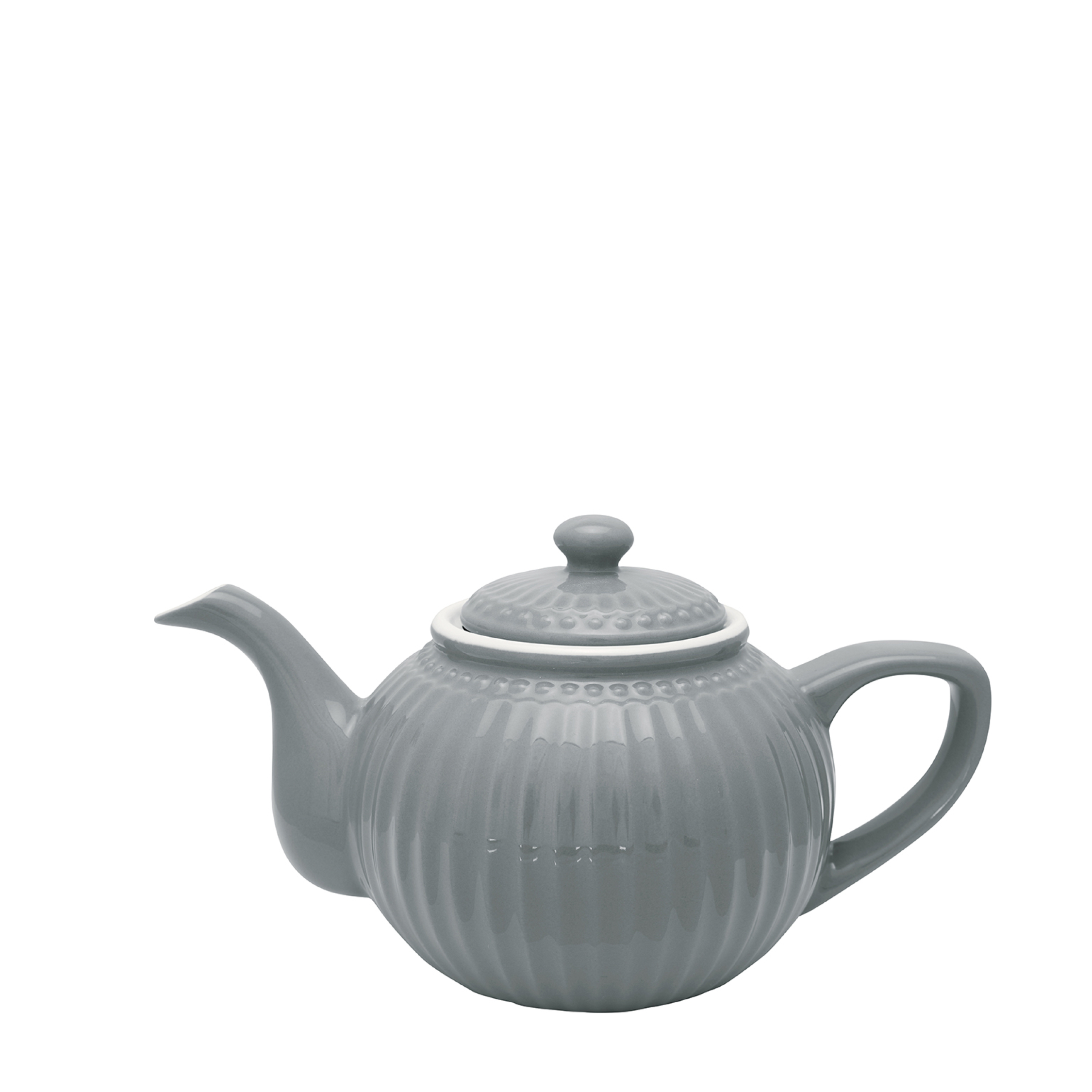 Greengate Teekanne Alice Steingrau