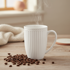 GreenGate Große Tasse Alice in Weiß