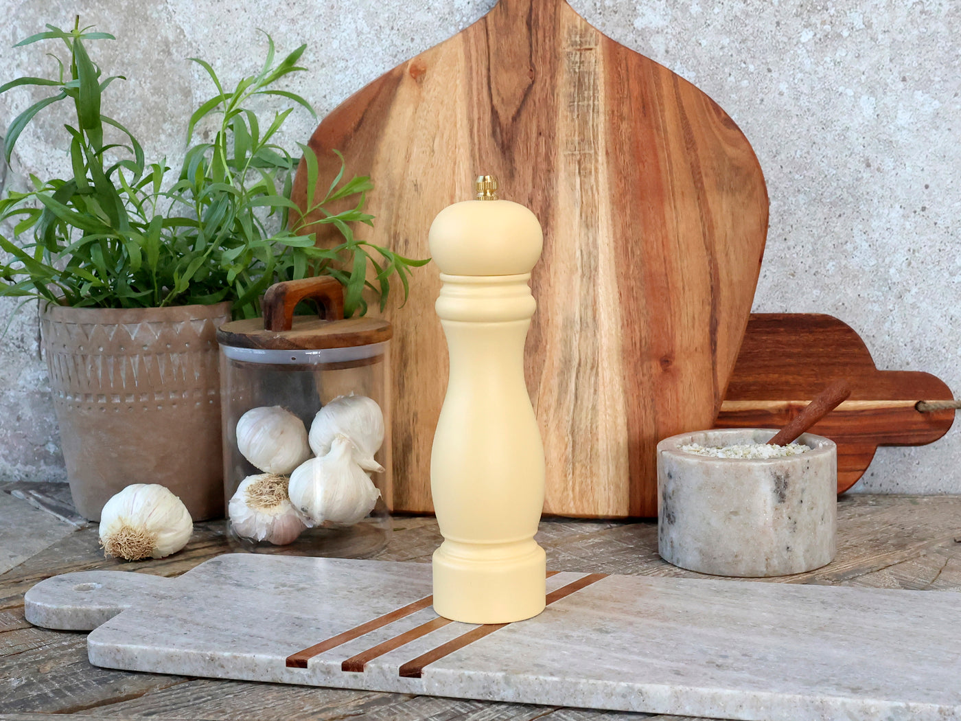 Salz/Pfeffermühle Honig