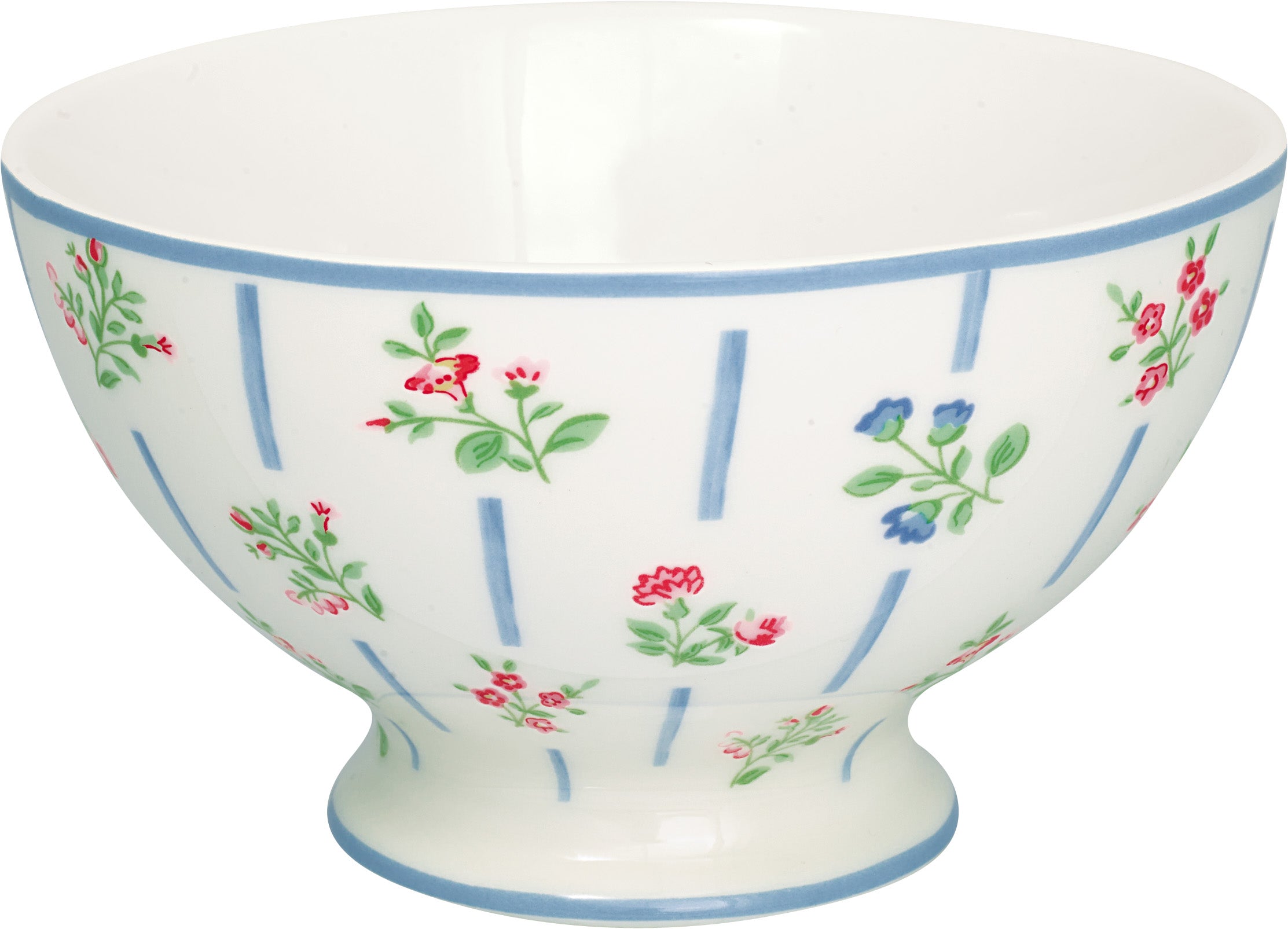 GreenGate Suppen Schale Hannah Weiß