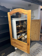 Antike Vitrine Louis Philippe, Shabby Chic