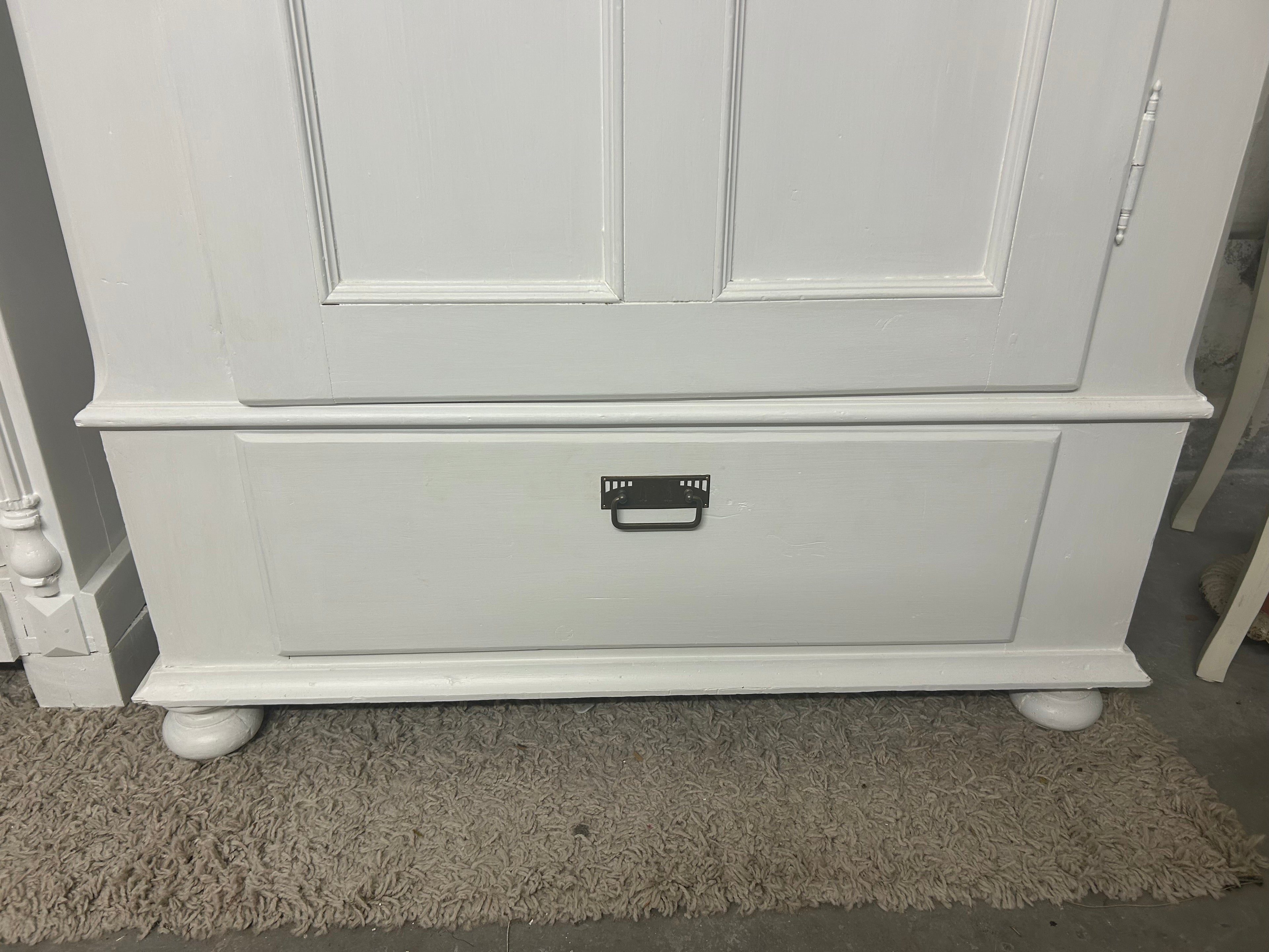 Antik, Garderobenschrank, Gründerzeit, Shabby Chic