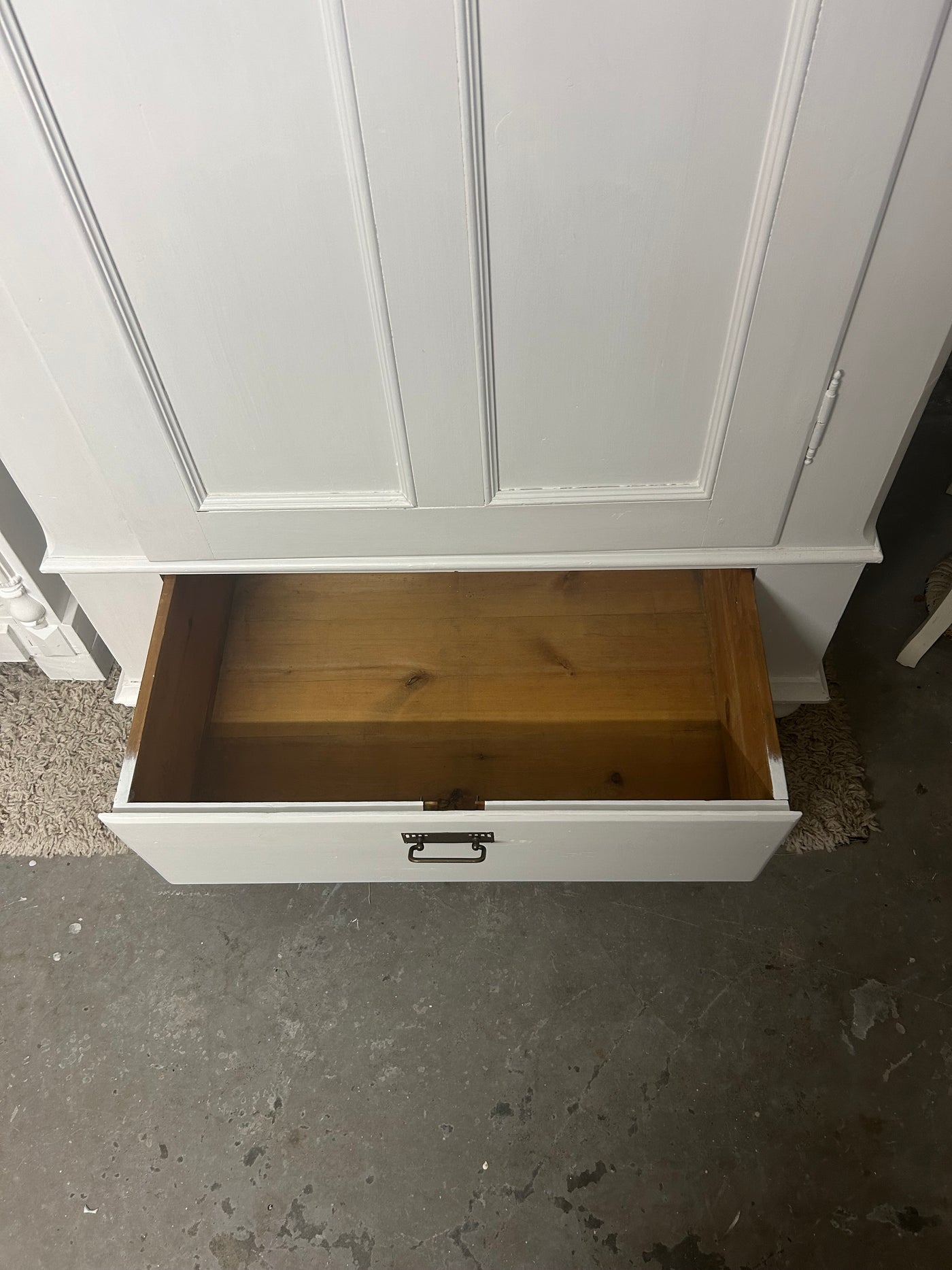 Antik, Garderobenschrank, Gründerzeit, Shabby Chic