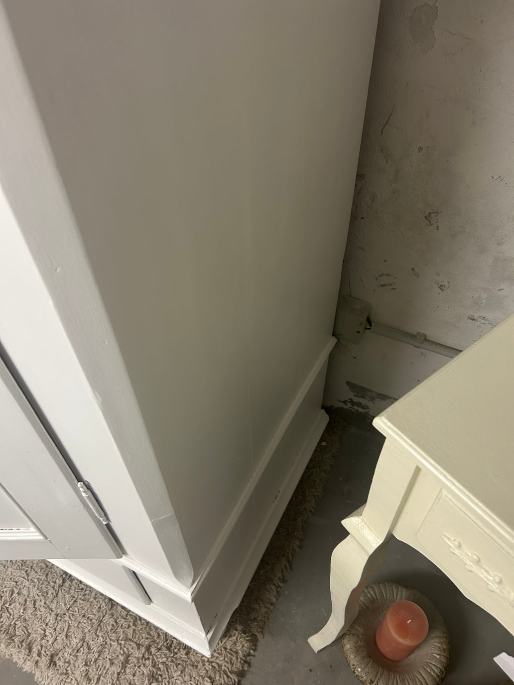 Antik, Garderobenschrank, Gründerzeit, Shabby Chic