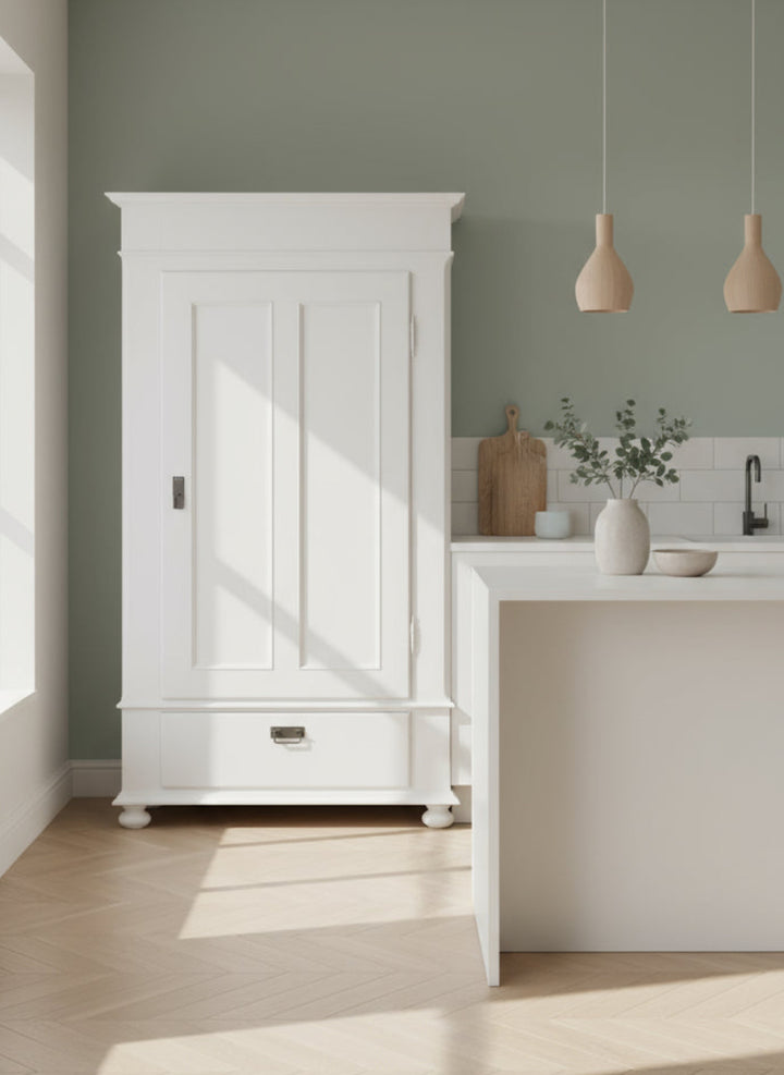 Antik, Garderobenschrank, Gründerzeit, Shabby Chic