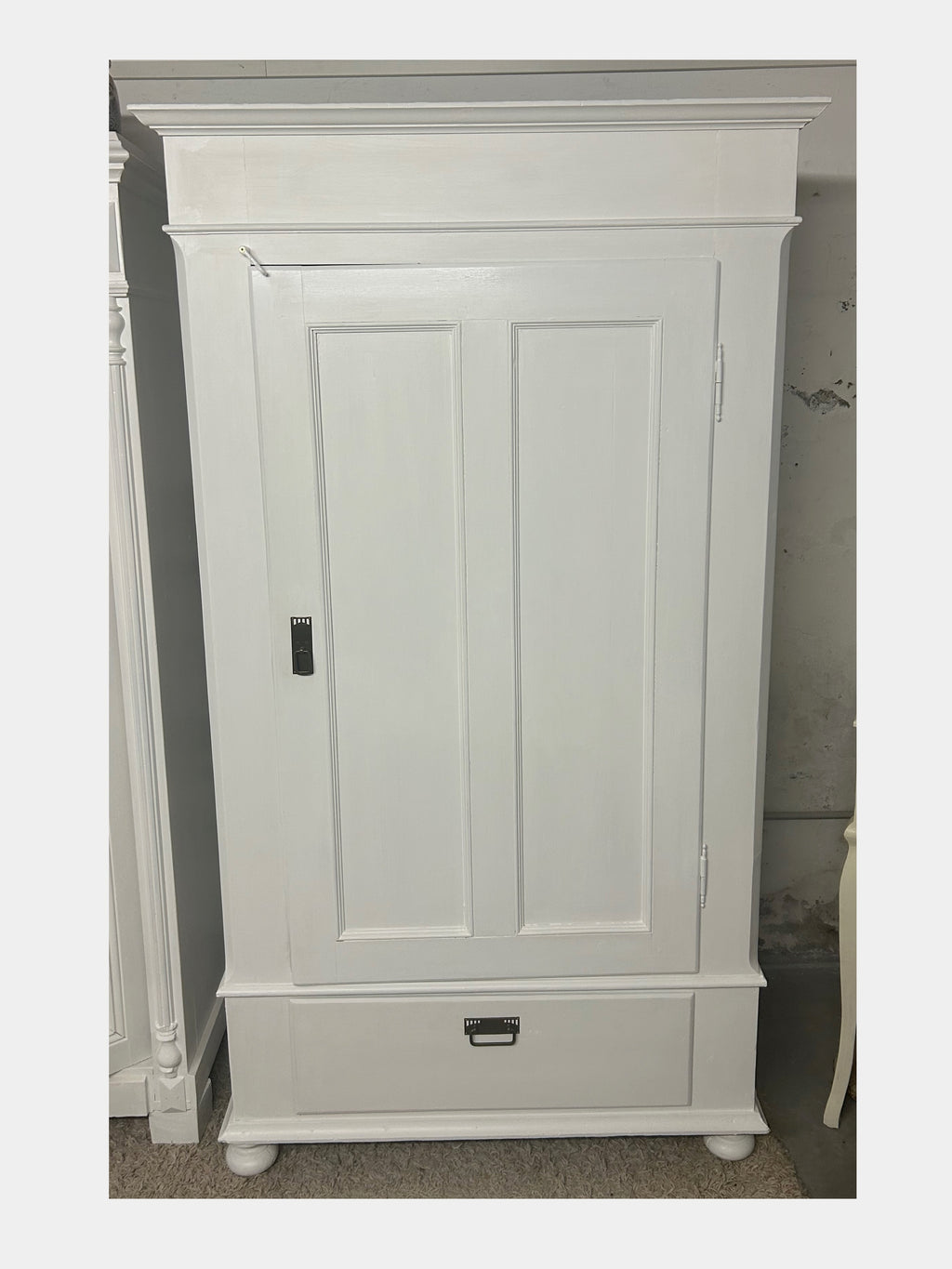 Antik, Garderobenschrank, Gründerzeit, Shabby Chic