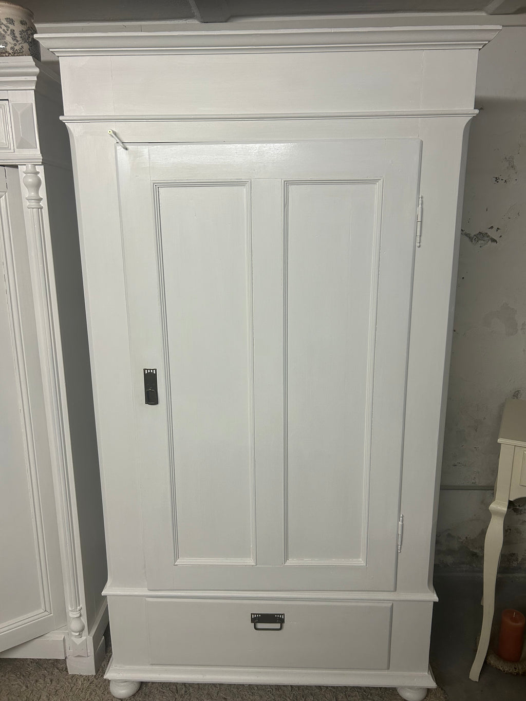 Antik, Garderobenschrank, Gründerzeit, Shabby Chic