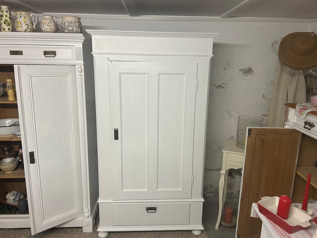 Antik, Garderobenschrank, Gründerzeit, Shabby Chic