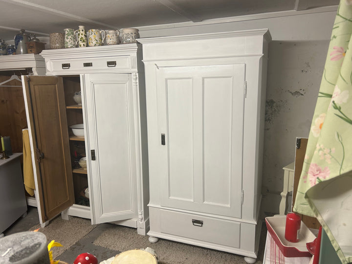 Antik, Garderobenschrank, Gründerzeit, Shabby Chic