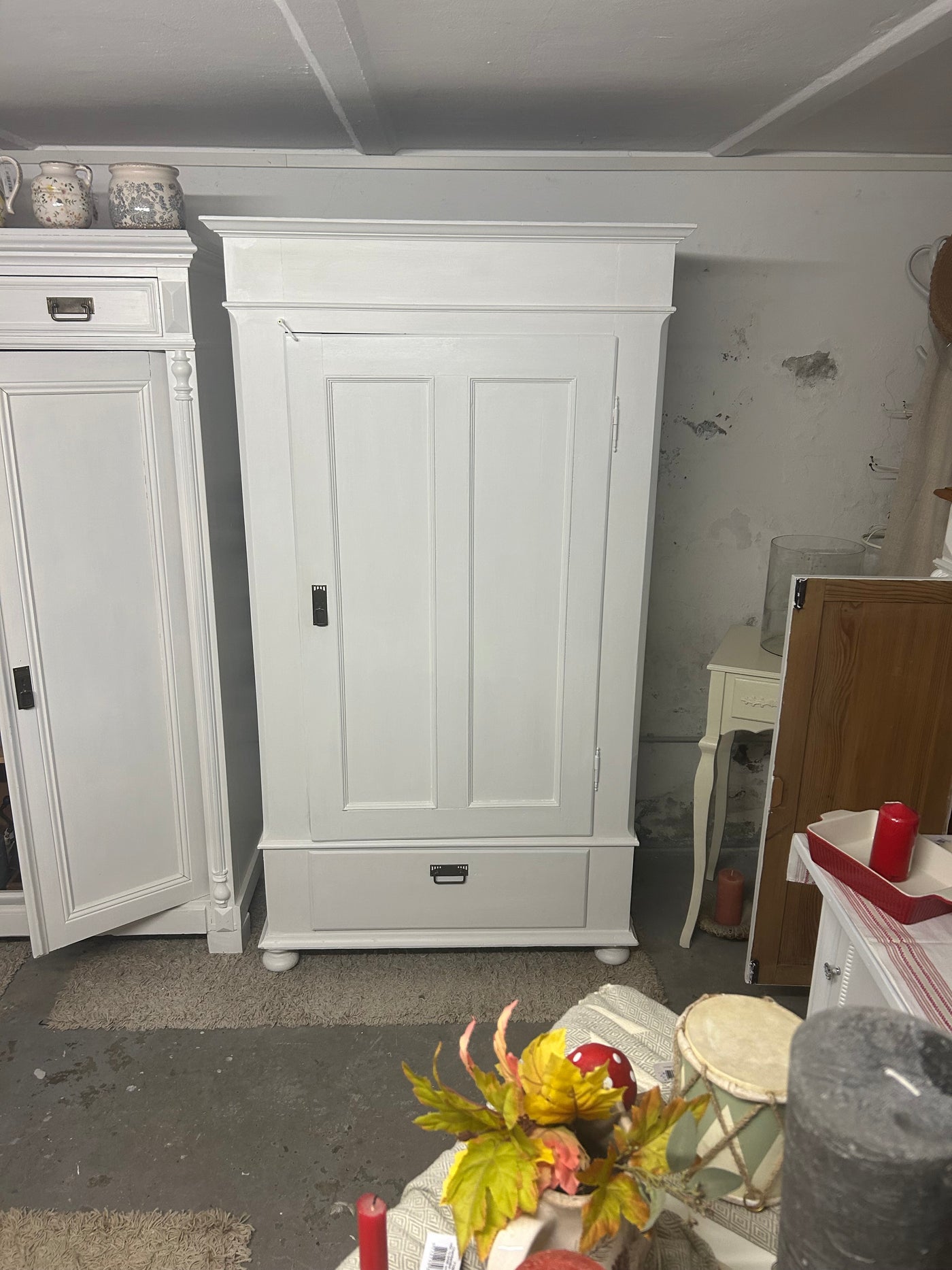 Antik, Garderobenschrank, Gründerzeit, Shabby Chic