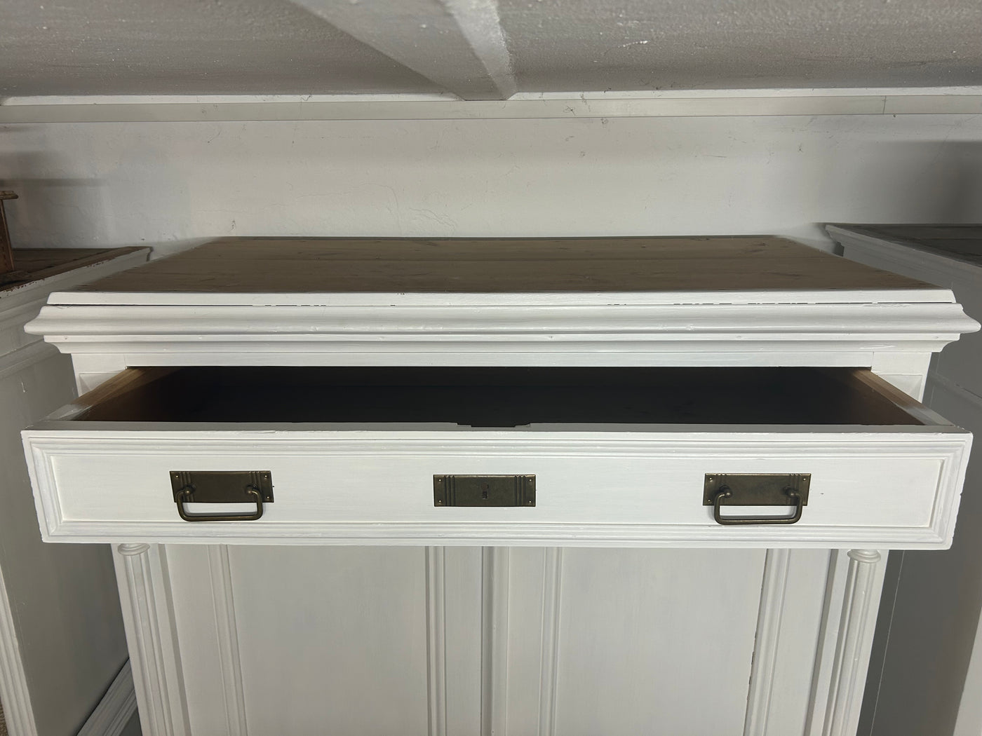 Antik, Garderobenschrank, Gründerzeit, Shabby Chic