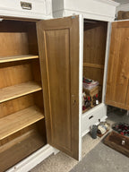 Antik, Garderobenschrank, Gründerzeit, Shabby Chic