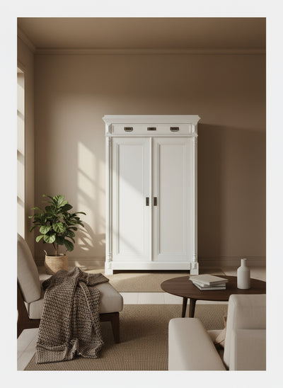 Antik, Garderobenschrank, Gründerzeit, Shabby Chic