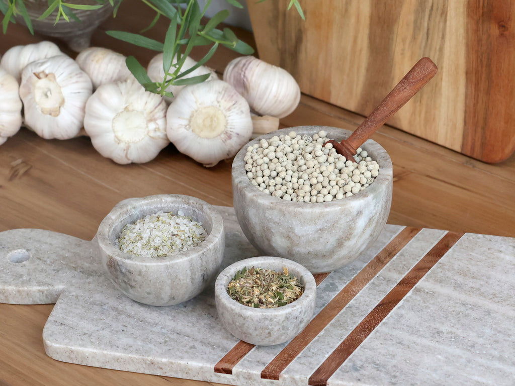 Schüssel aus Marmor