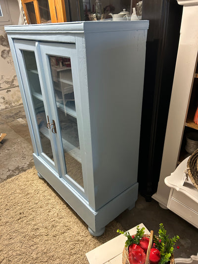Antike Vitrine aus Schweden Shabby Chic