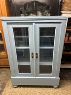 Antike Vitrine aus Schweden Shabby Chic