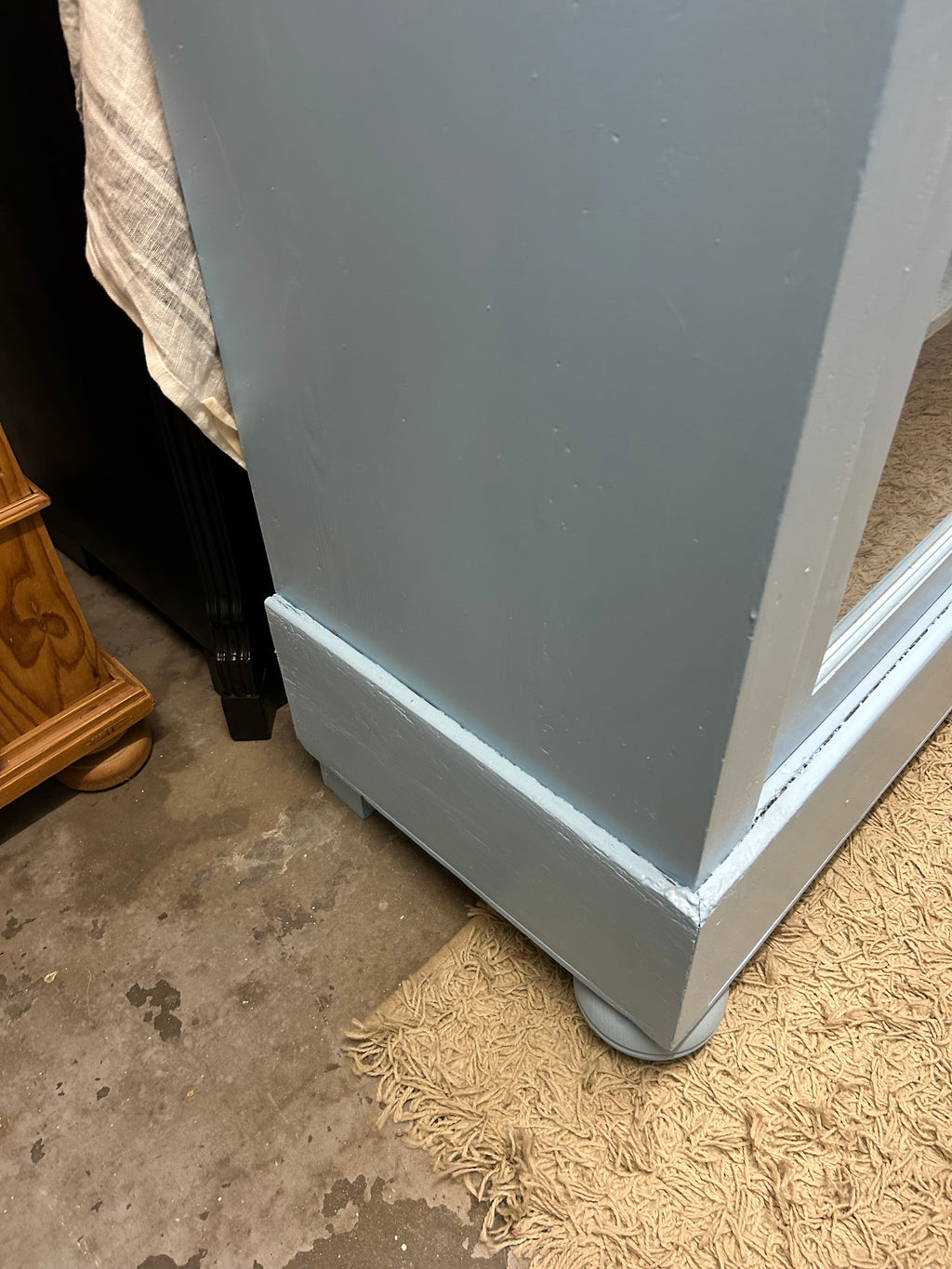 Antike Vitrine aus Schweden Shabby Chic