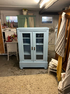 Antike Vitrine aus Schweden Shabby Chic