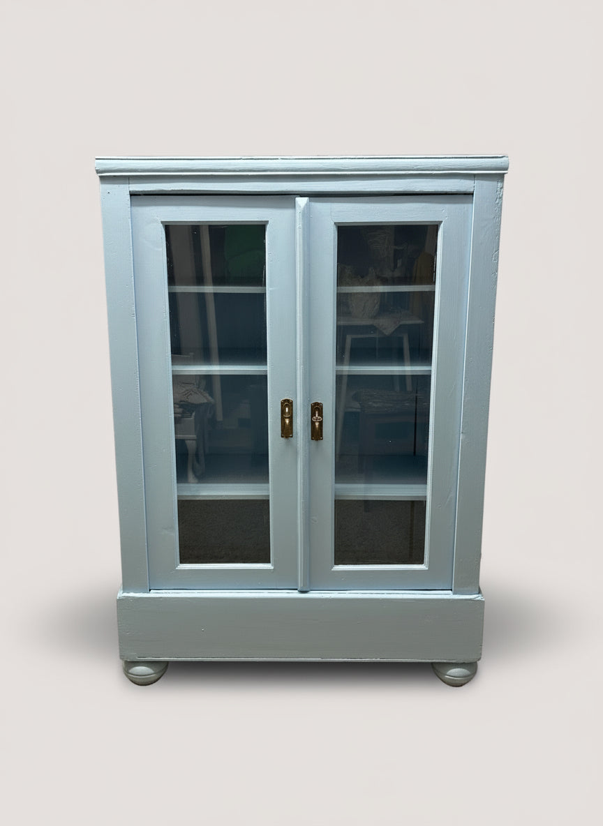 Antike Vitrine aus Schweden Shabby Chic