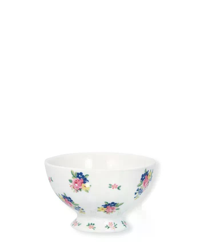 GreenGate Snack Schale Augusta Weiß/Geblümt