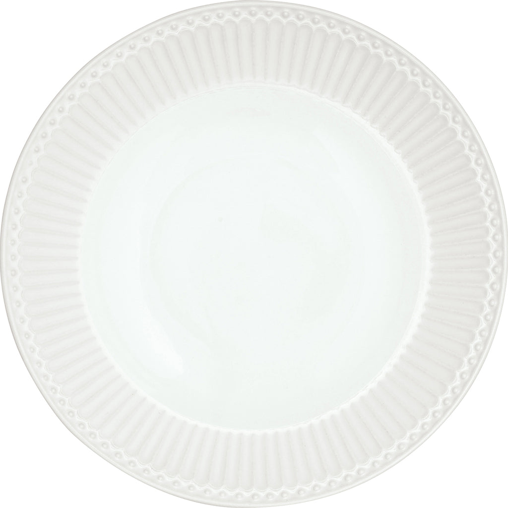Speiseteller Alice Weiß 26,5 cm
