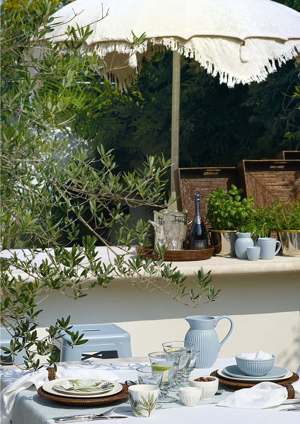 Speiseteller Alice Weiß 26,5 cm