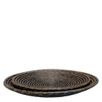 Tablett geflochten 2er Set