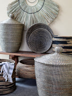 Tablett geflochten 2er Set