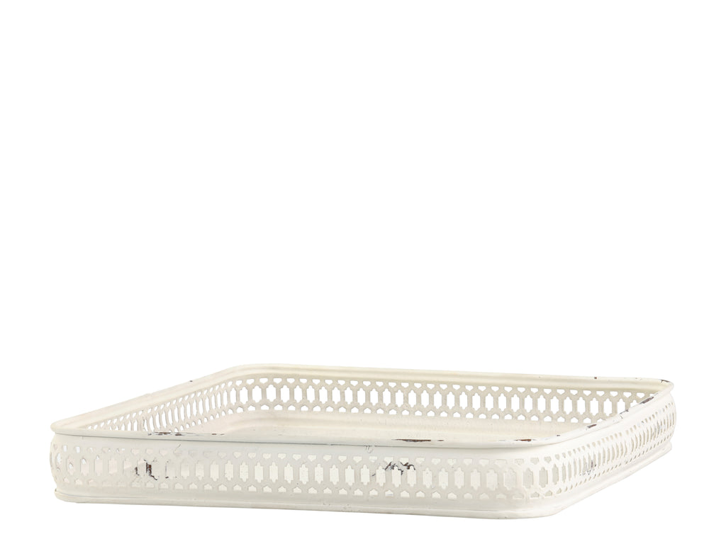 Tablett mit Dekorkante