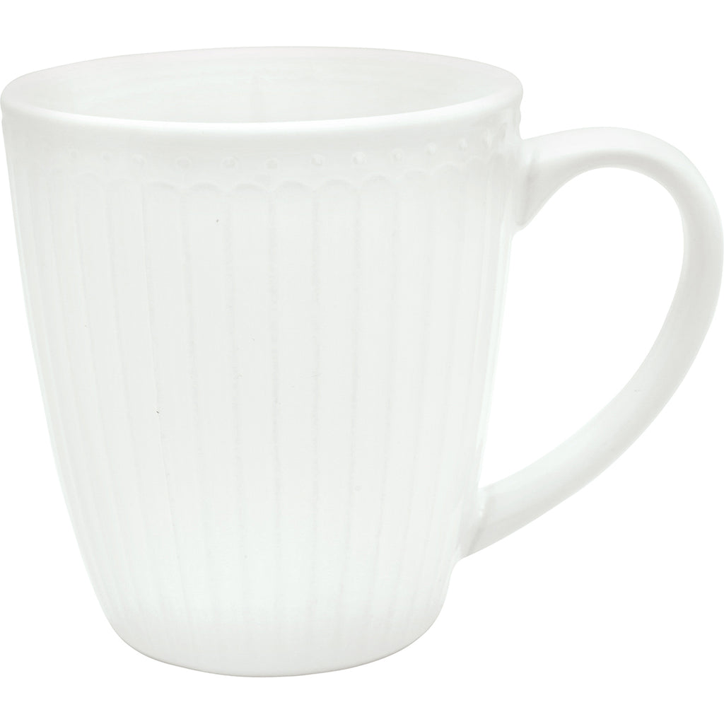 GreenGate Tasse Alice Weiß