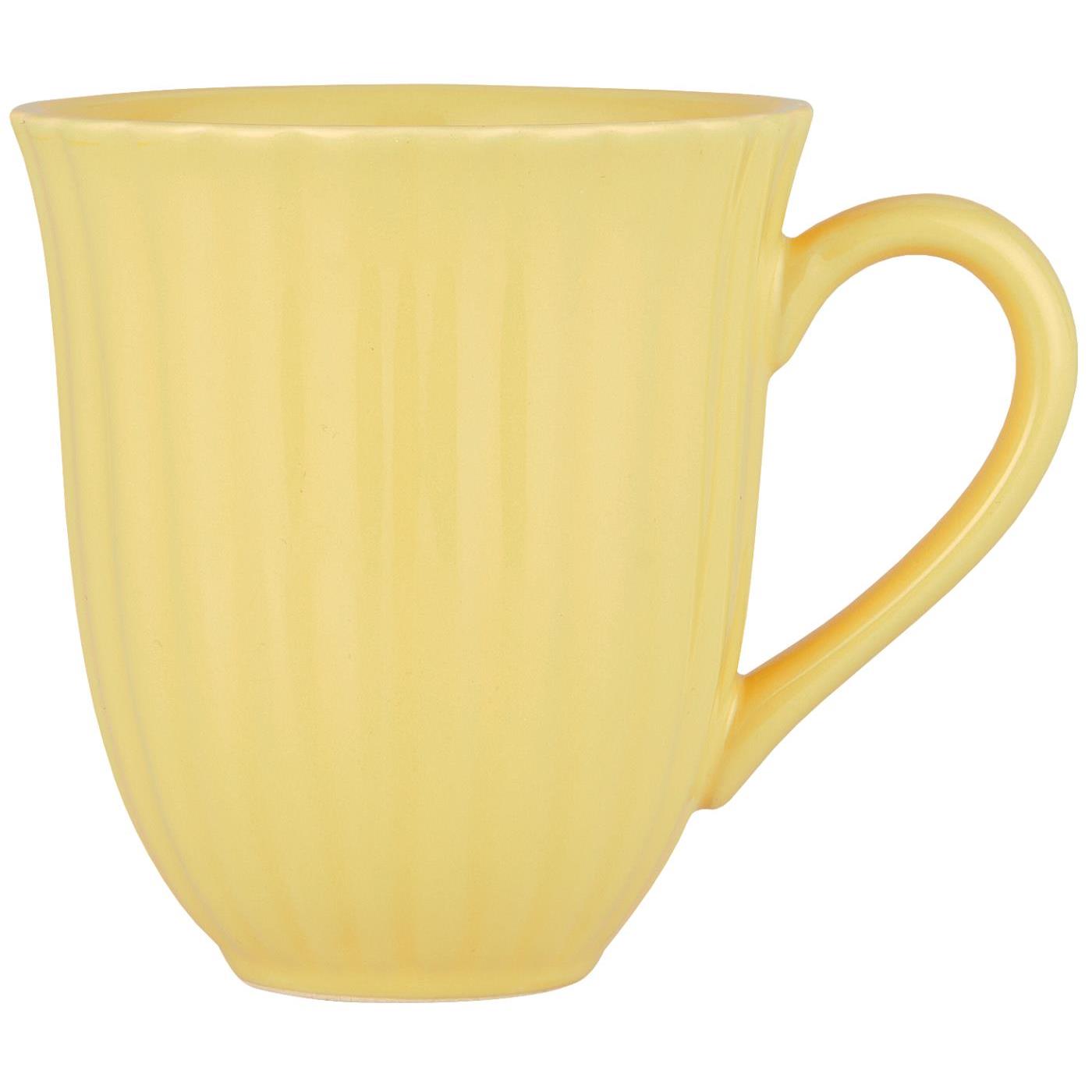 IB Laursen Tasse mit Rillen Mynte Lemonade