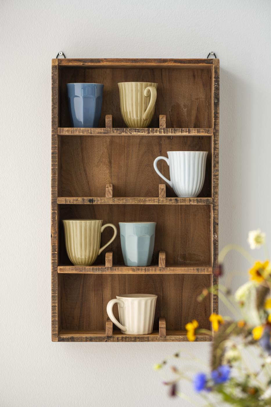 Ib Laursen Tasse mit Rillen Mynte Stillwater