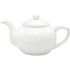 Greengate Teekanne Alice Weiß