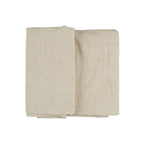 Ib Laursen Tischdecke quadratisch leinenfarbig