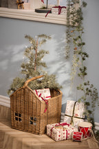 Trommel Weihnachstdekoration  in rot