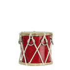Trommel Weihnachstdekoration  in rot