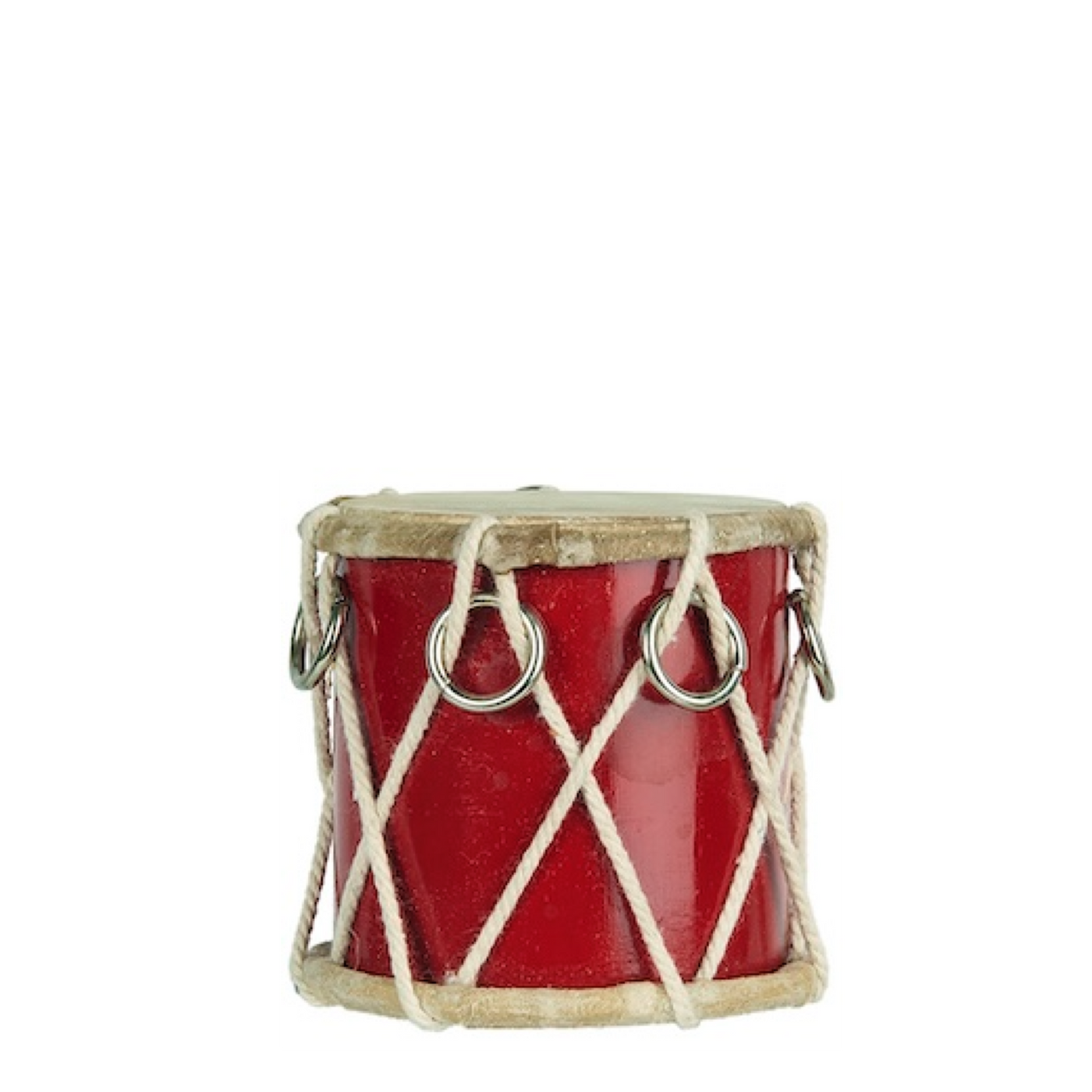 Trommel Weihnachstdekoration  in rot