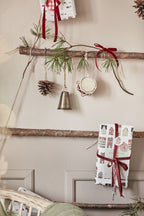 Trommel Weihnachstdekoration  in rot