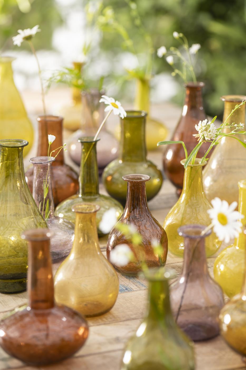 Ib Laursen Vase Anemone mit Grübchen 5 Farben UNIKA