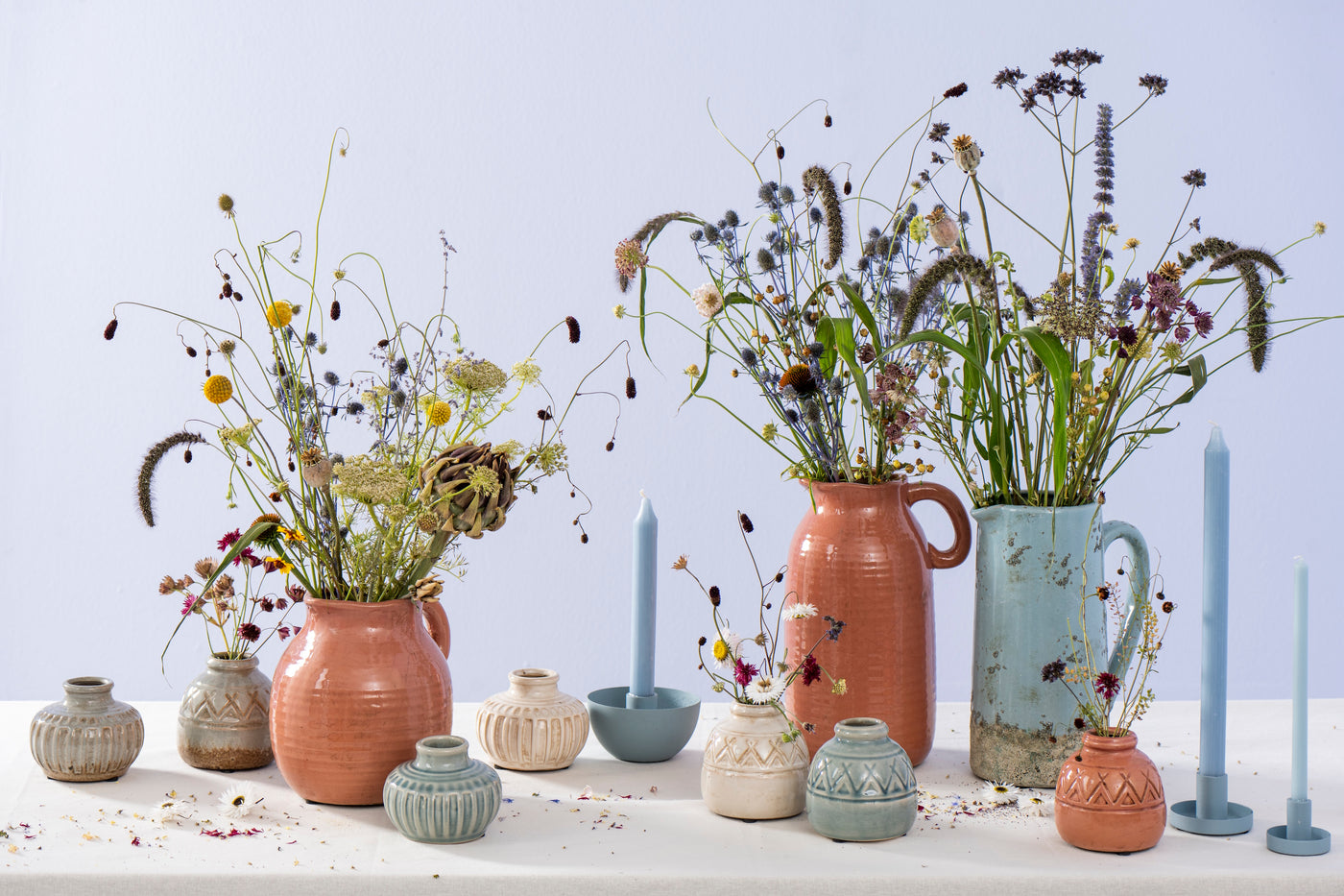 Ib Laursen Vase mit Henkel Thyra